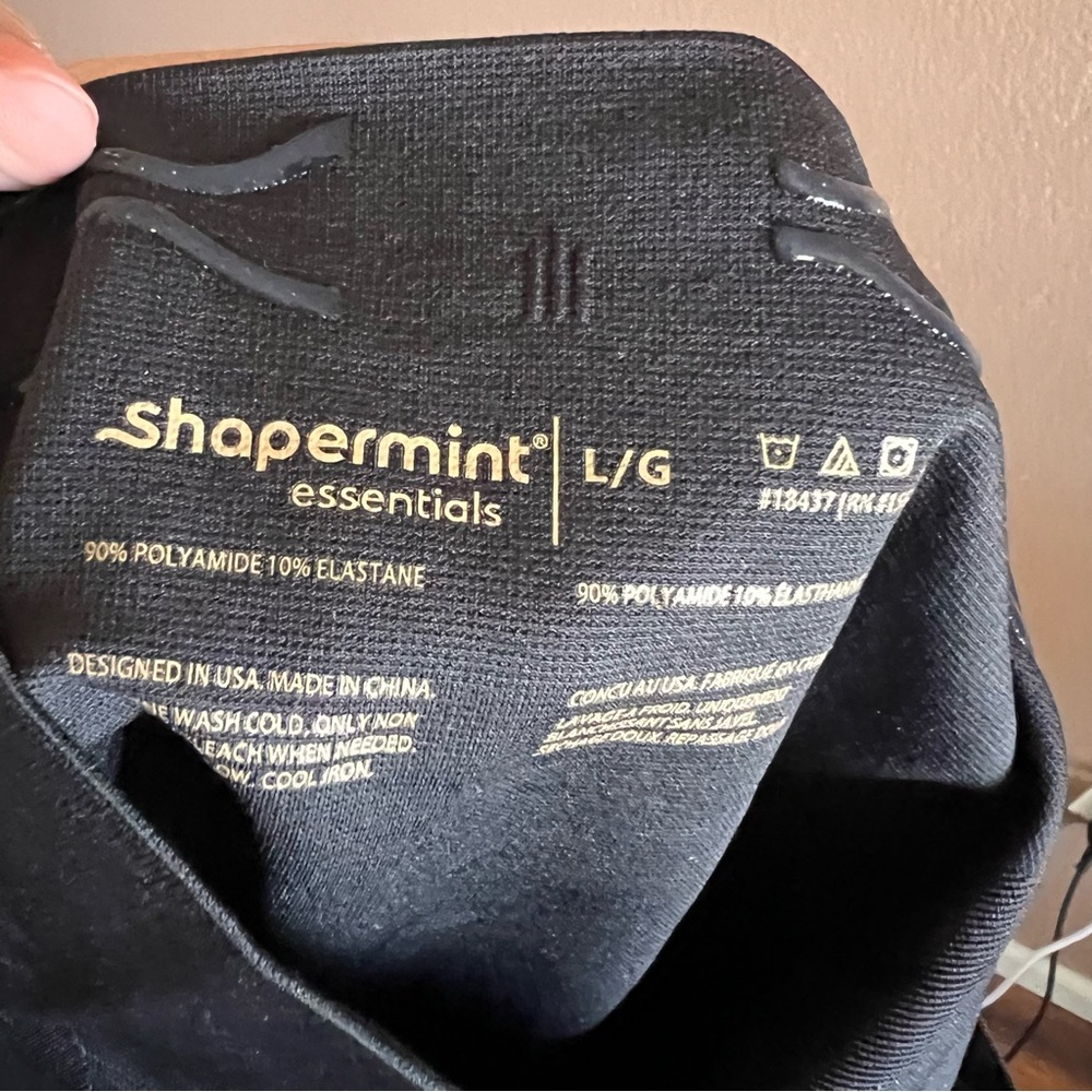 Shapermint All Day Everyday High-Waisted Shaper Boyshort Size Large - Picture 8 of 9